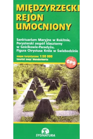 Mapa - Mi�dzyrzecki rejon umocniony