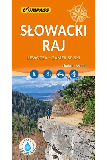 S�owacki Raj. Mapa turystyczna w skali 1:35 000 (wersja wodoodporna)