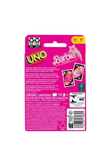 UNO Barbie Mattel