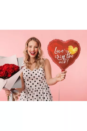 Godan Balon foliowy Love Is In The Air 46cm