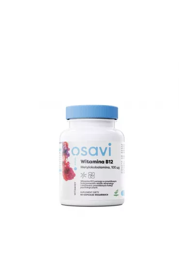 Osavi Witamina B12 100 mcg Suplement diety 60 kaps.
