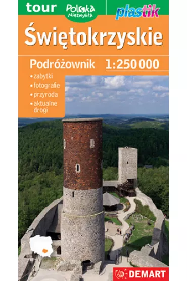 �wi�tokrzyskie. Mapa turystyczna