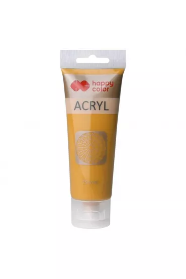 Happy Color Farba akrylowa tubka ochra 75ml