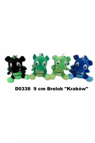 Sun-Day Pluszak Dino brelok z napisem Krak�w 9 cm D0338