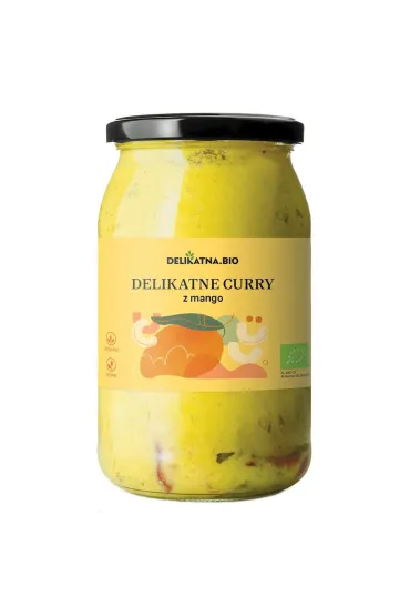 Zakwasownia Curry delikatne z mango i orzechami nerkowca 900 ml Bio
