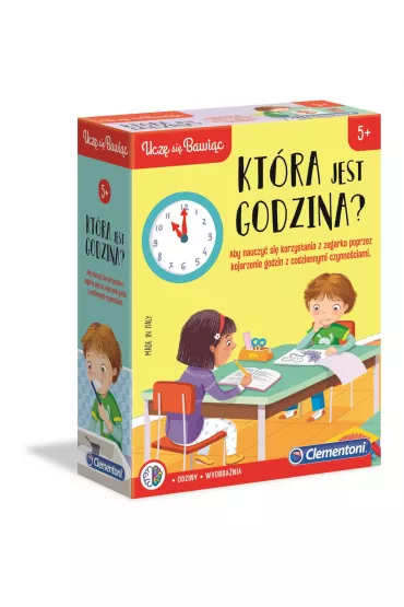 Kt�ra jest godzina? Clementoni