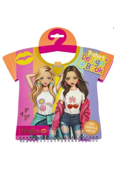 Besties ksi�ka projektowa 20 arkuszy + naklejki i szablony CCG-MZ IMPORT