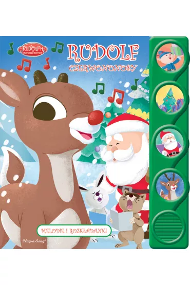 Rudolf czerwononosy. Ksi��eczka d�wi�kowa