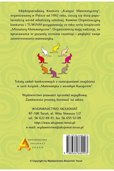 Miniatury matematyczne 74 - Andrzej Sendlewski, Piotr J�drzejewicz, Anna  Go��biewska, Magdalena  Wysoki�ska-Pliszka