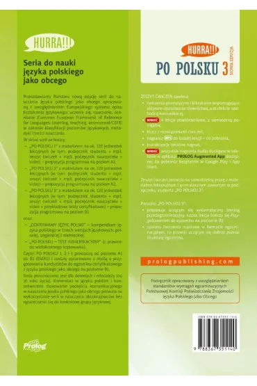 HURRA!!! PO POLSKU 3 Zeszyt �wicze� + mp3. Nowa Edycja. II wyd.