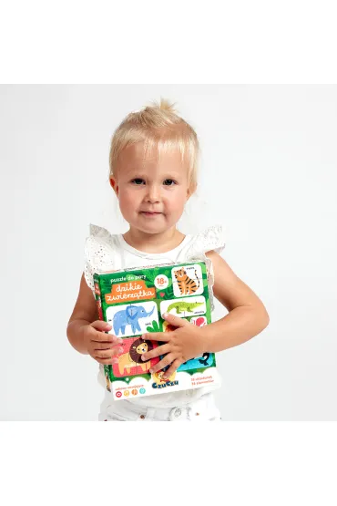 CzuCzu Puzzle do pary Dzikie zwierz�tka 18m Bright Junior Media