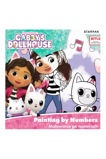 Malowanie po numerach - Koci Domek Gabi 20x20cm Starpak