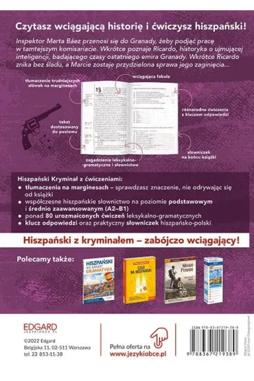 Hiszpa�ski krymina� z �wiczeniami. Empezar de nuevo. Nowy pocz�tek. Poziom A2-B1 - Cristina Baixauli