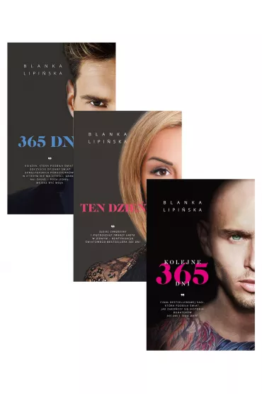 Pakiet 365 dni. Tomy 1-3: 365 dni, Ten dzie�, Kolejne 365 dni - Blanka Lipi�ska