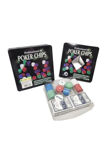 Poker z akcesoriami Adar