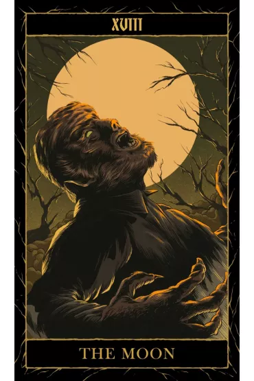 Universal Monsters Tarot, karty i przewodnik - Casey Gilly