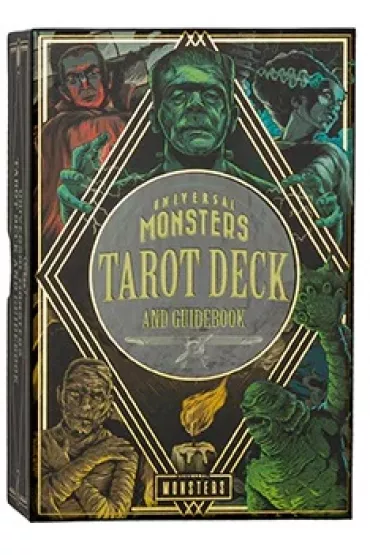 Universal Monsters Tarot, karty i przewodnik - Casey Gilly