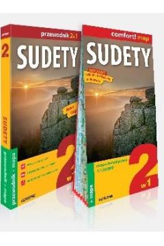 Explore! guide Sudety 2w1. Przewodnik + mapa