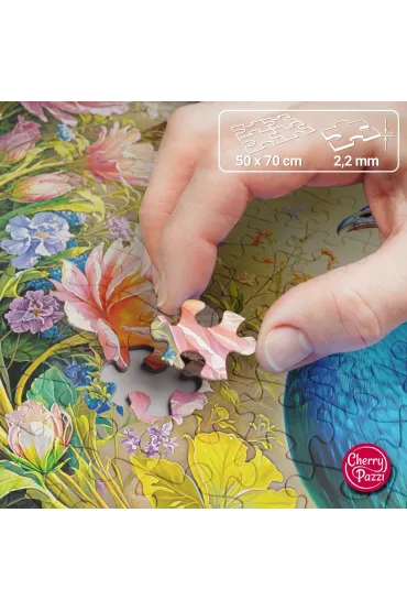 Puzzle 1000 el. Peacock`s Paradise CherryPazzi