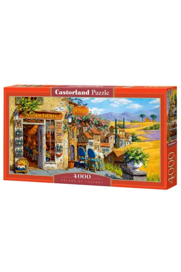 Puzzle 4000 el. Colors of Tuscany Castorland