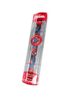 Zegarek analogowy Spider-Man w plastikowym pudeku MV15550 Kids Euroswan