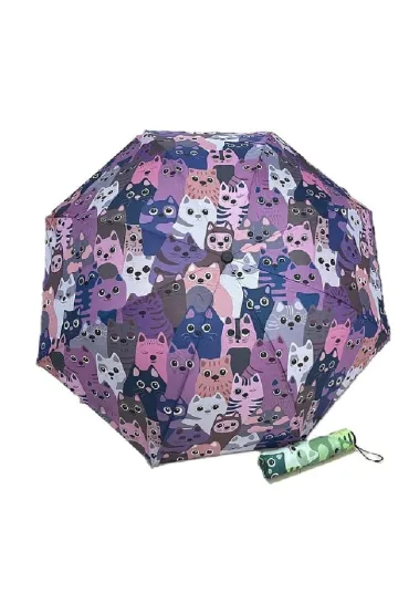 Parasolka koty 55cm MIX