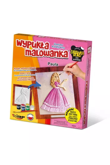Wypuk�a Malowanka Ksi�niczka - Paula