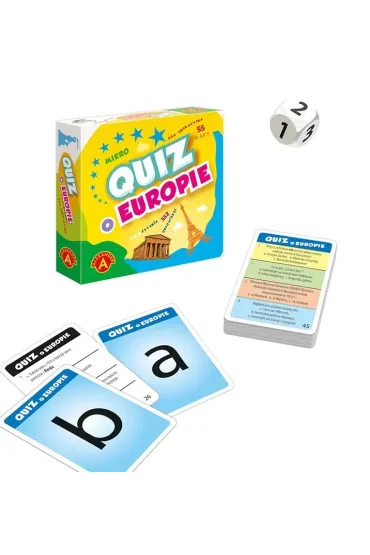 Gra Quiz Mikro o Europie PLX ALEXANDER 2865 ALX