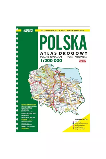 Atlas Samochodowy Polski 1:200 000