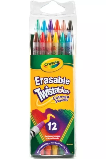 Crayola Kredki o��wkowe Twistables 12 kolor�w 12 szt.