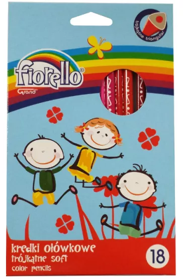 Fiorello Kredki Super Soft 18 szt.