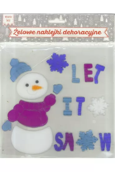 MCD Naklejki �elowe BN Let it snow