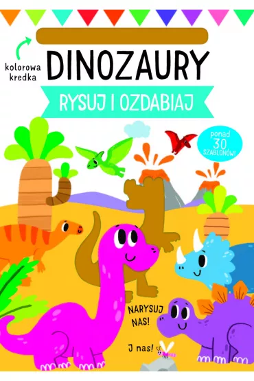 Dinozaury. Szablony
