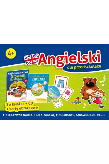 Pakiet Angielski dla przedszkolaka 4+