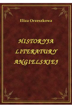 eBook Historyja Literatury Angielskiej epub