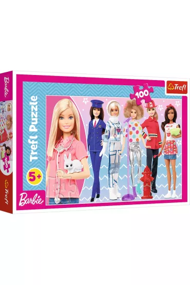 Puzzle 100 el. Barbie, mo�esz by� kim chcesz Trefl