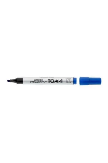 Toma Marker permanentny �ci�ty niebieski