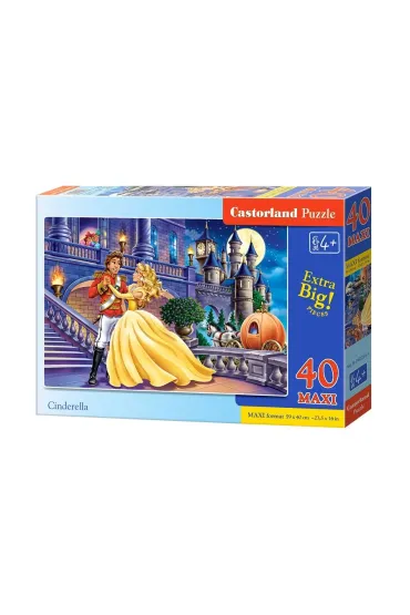Puzzle maxi 40 el. Cinderella Castorland