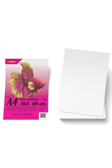 Tobby Papier A4 powlekany kredowany 100 ark.350g