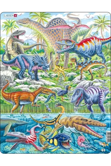Puzzle Uk�adanka Dinozaury Maxi Tactic