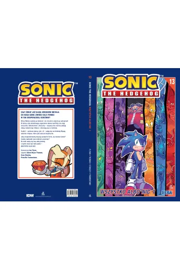 Wszystko albo nic 1. Sonic the Hedgehog. Tom 13 - Adam Bryce Thomas, Ian Flynn, Tracy Yardley