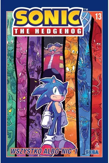 Wszystko albo nic 1. Sonic the Hedgehog. Tom 13 - Adam Bryce Thomas, Ian Flynn, Tracy Yardley