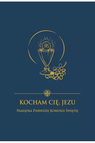 Kocham Ci� Jezu. Pami�tka I Komunii �w. (granat) - Damian Bryl