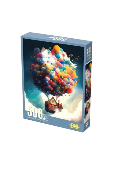 Puzzle 500 lataj�cy domek Askato