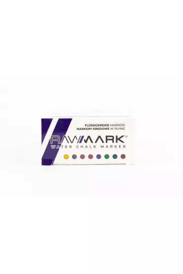 Rawmark Markery kredowe metaliczne 8 szt.
