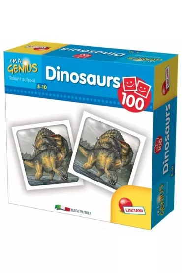 I"m a genius memoria 100 dinosaurs *