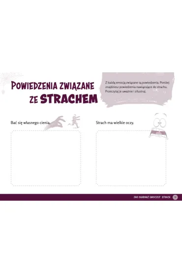 Strach. Jak ogarn�� emocje? Karty pracy dla nastolatk�w - Izabella Oliwia  Galon, Patrycja  Kadula