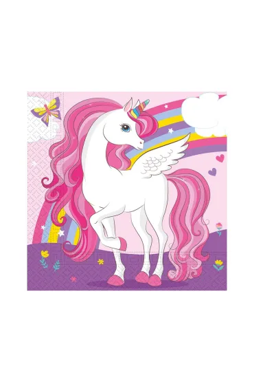 Godan Serwetki papierowe Unicorn Rainbow