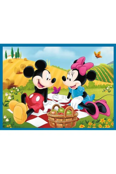 Puzzle + Memos 2w1 (24+30+48 el.) Poznaj bohater�w Disney Trefl
