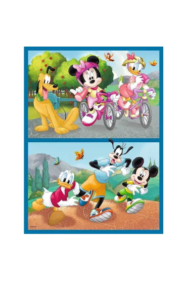 Puzzle + Memos 2w1 (24+30+48 el.) Poznaj bohater�w Disney Trefl
